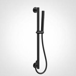 Aquanello Eterna Matte Black Shower Set with 60 cm Shower Rod and Handheld Showerhead ET-S-SET14-1-10