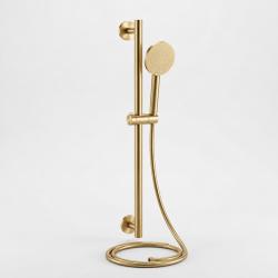 Aquanello Eterna Gold PVD Shower Set with 60 cm Sliding Rod and Round Hand Shower ET-S-SET14-2-60