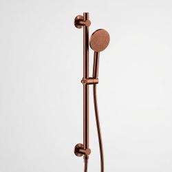 Aquanello Eterna Copper PVD Shower Rod Set with Water Supply and Round Hand Shower ET-S-SET15-2-62