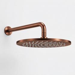Aquanello Eterna Copper PVD Rain Shower Head 30 cm with Wall-Mounted Shower Arm 39 cm ET-S-SET16-3-62