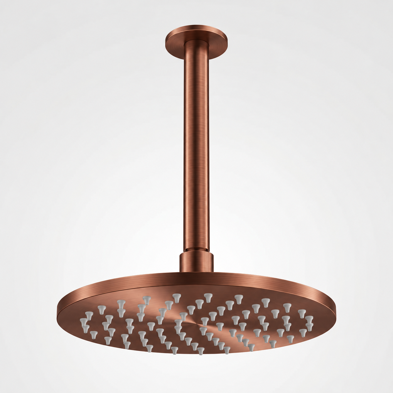 Aquanello Eterna Chuveiro de chuva em PVD dourado 20 cm com braço de teto de 25 cm ET-S-SET16-4-62