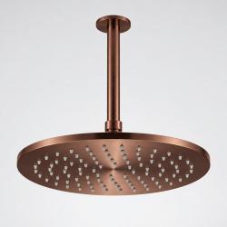 Aquanello Eterna Copper PVD Rain Showerhead 25 cm with Ceiling Bracket 25 cm ET-S-SET16-5-62