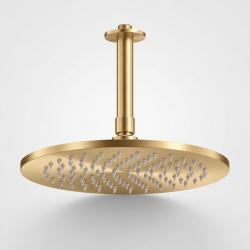 Aquanello Eterna Gold PVD Rain Showerhead 30 cm with Ceiling Bracket 25 cm ET-S-SET16-6-60