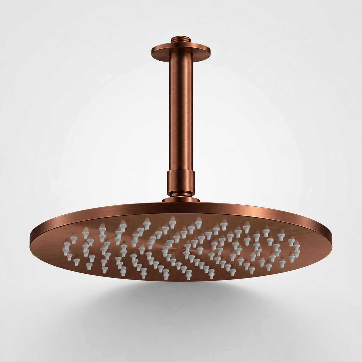 Aquanello Eterna Chuveiro de chuva em PVD dourado 30 cm com braço de teto de 25 cm ET-S-SET16-6-62