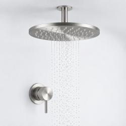 Aquanello Eterna Nerezová vestavná sprchová souprava s směšovačem dešťovou sprchou 30 cm a stropním ramenem 25 cm ET-S-SET7-6-02