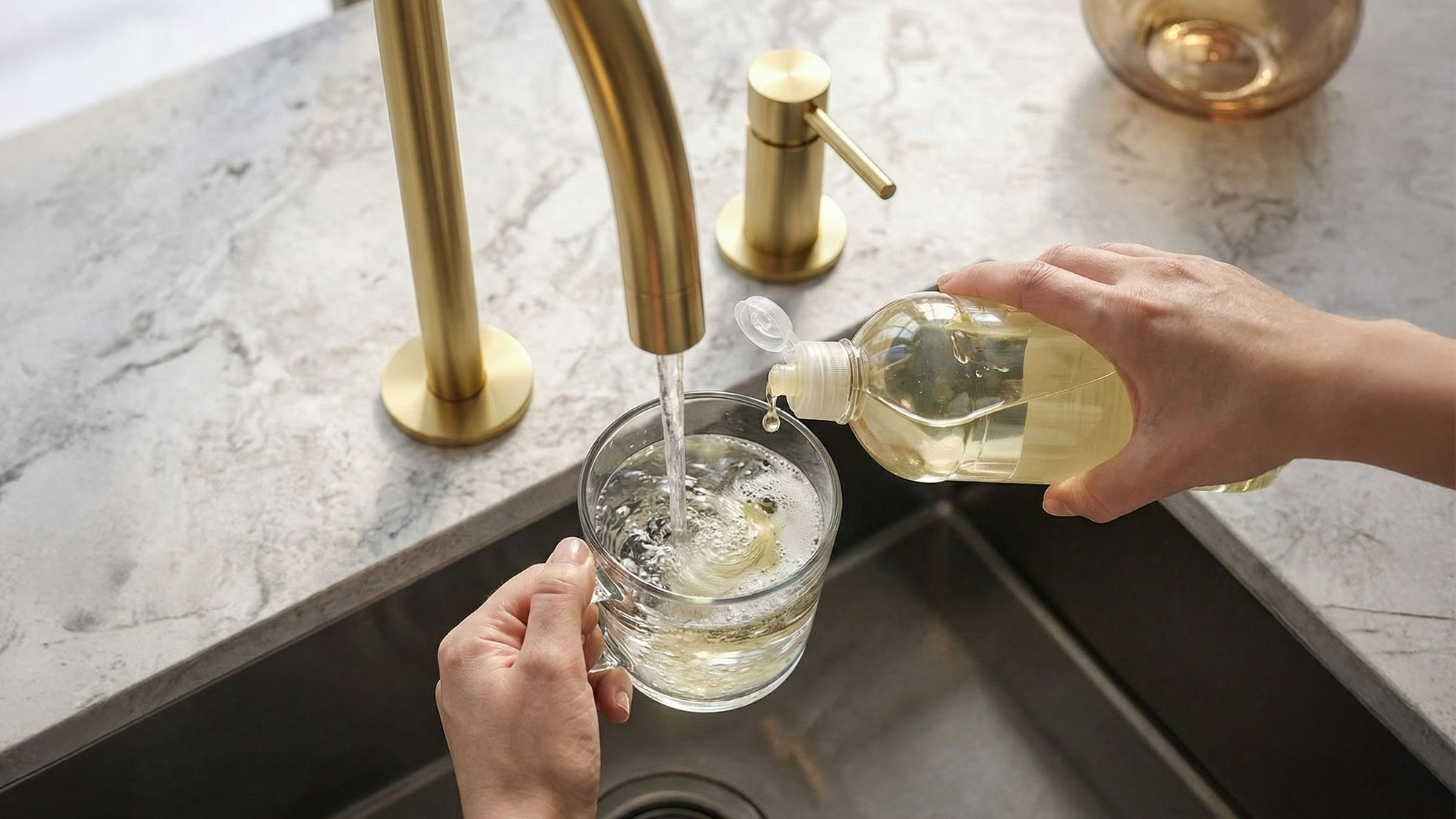 Gold Kitchen Tap Care: Keeping That Warm Glow