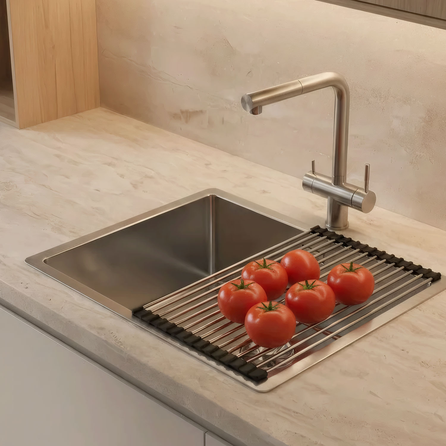 Roll-Up vs. Lay-On Drainers: Quel est le meilleur pour votre cuisine?
